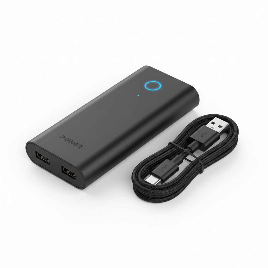 Equinox 20,000mAh Portable Charger in matte black