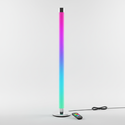 Equinox RGB LED Floor Lamp with color changing light